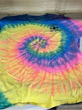 Calvary Multicolor Tie-Dye Short Sleeve Tee top